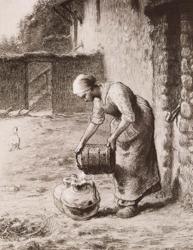 Jean Francois Millet Woman china oil painting image